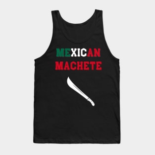 Mexican Machete Tank Top